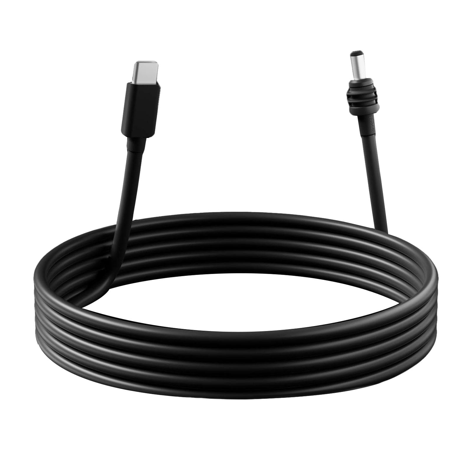 LiebeWH Cavo Tipo C con Conduttore in Ottone 18 AWG, Prolunga da CC a Tipo C 5 M, Cavo di Ricarica USB CC SPX MINI in Gomma per Piccole Ventole e Dispositivi Elettronici