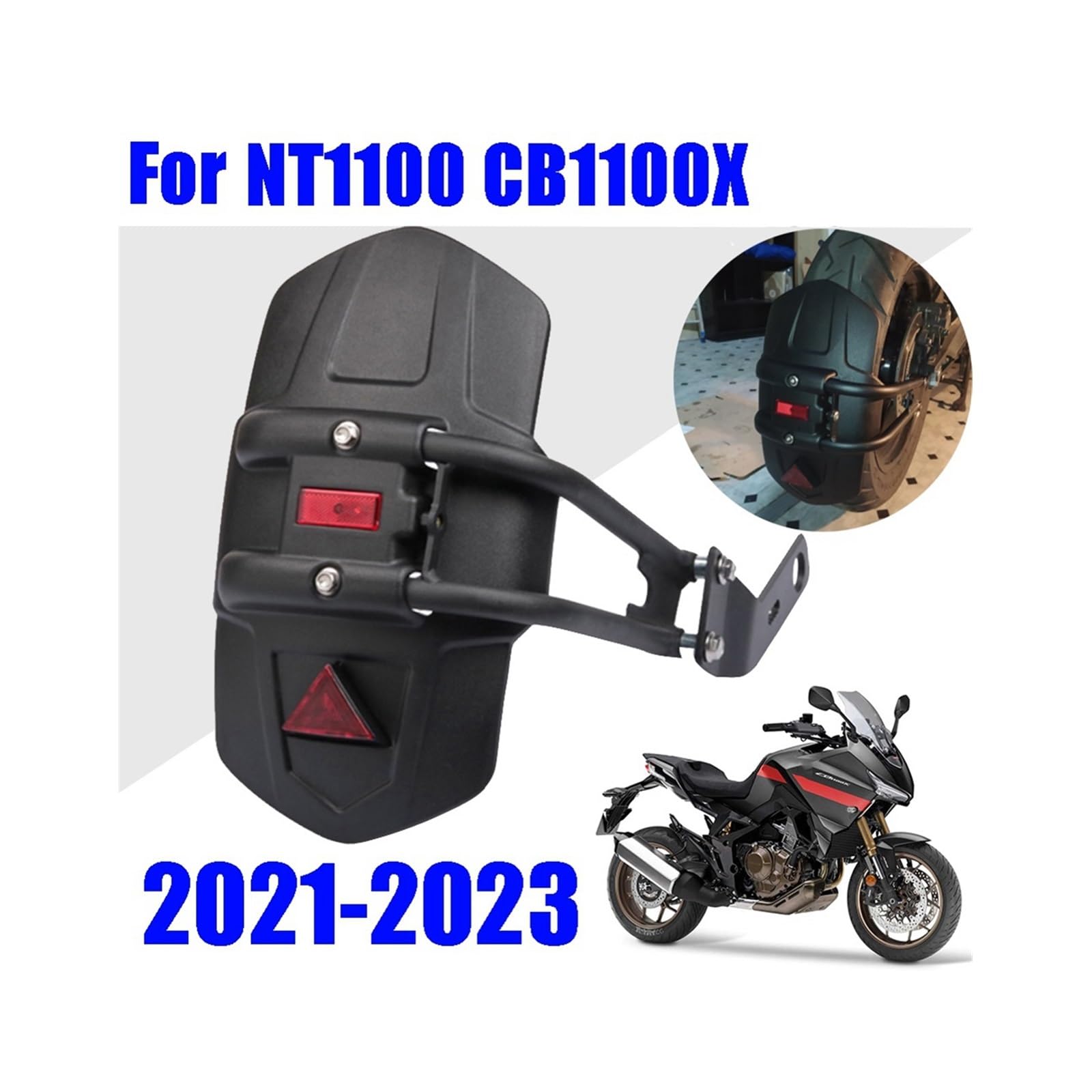 Parafango Motocicletta Parafango posteriore parafango parafango paraspruzzi per moto per NT1100 Fender Motocicletta