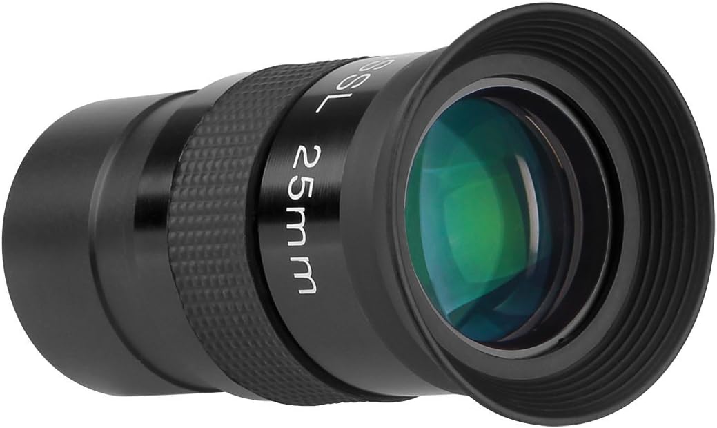 SVBONY Telescope Lenses 25mm Eyepiece Lense Telescopes Eyepieces 1.25" Lens Fully Coated Telescope Lenses Plossl 40-Deg for Astronomy Telescope