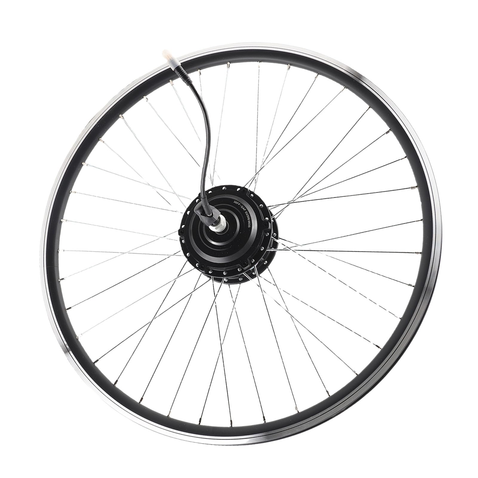 Kit de conversion de moteur de roue avant de vélo électrique 36V 250W 26 pouces avec écran LCD étanche IP65