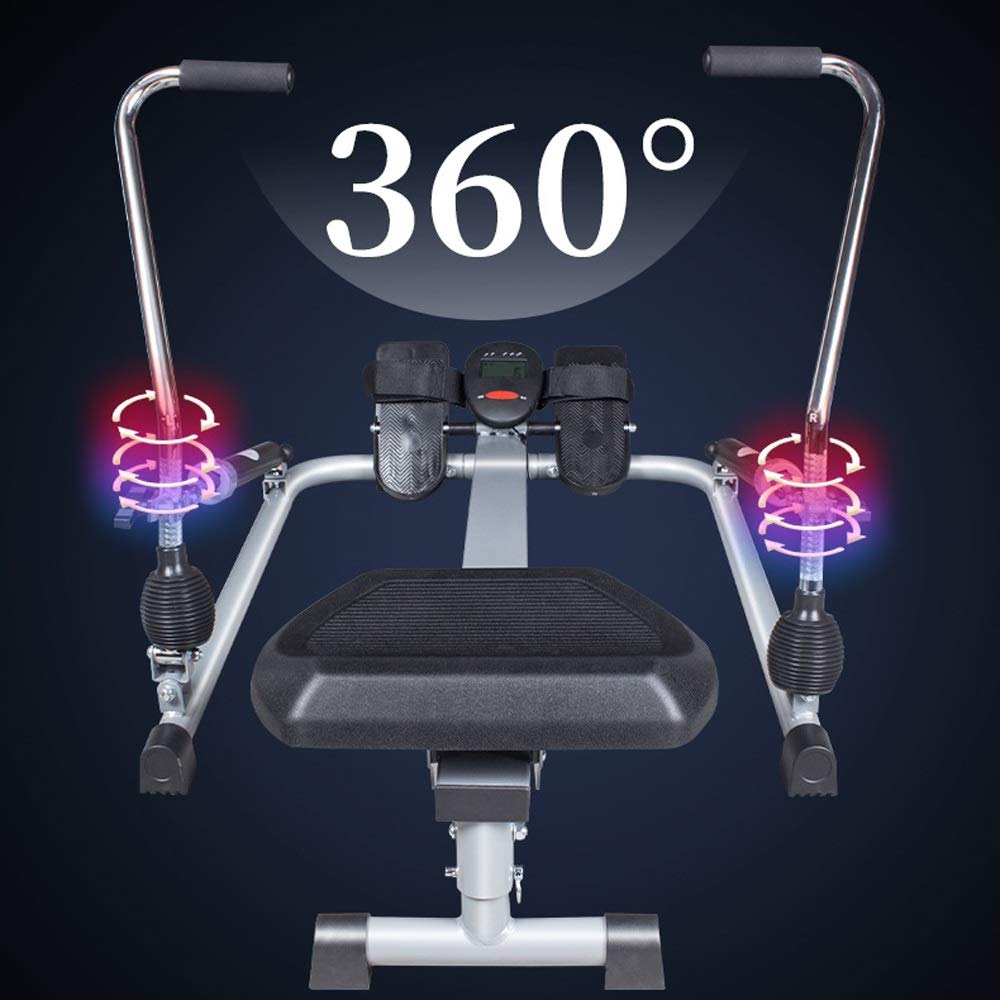 Attrezzature per il fitness vogatori, vogatore, dispositivo di canottaggio idraulico silenzioso per la casa, esercizio multifunzionale di canottaggio a scull, attrezzatura per il fitness per
