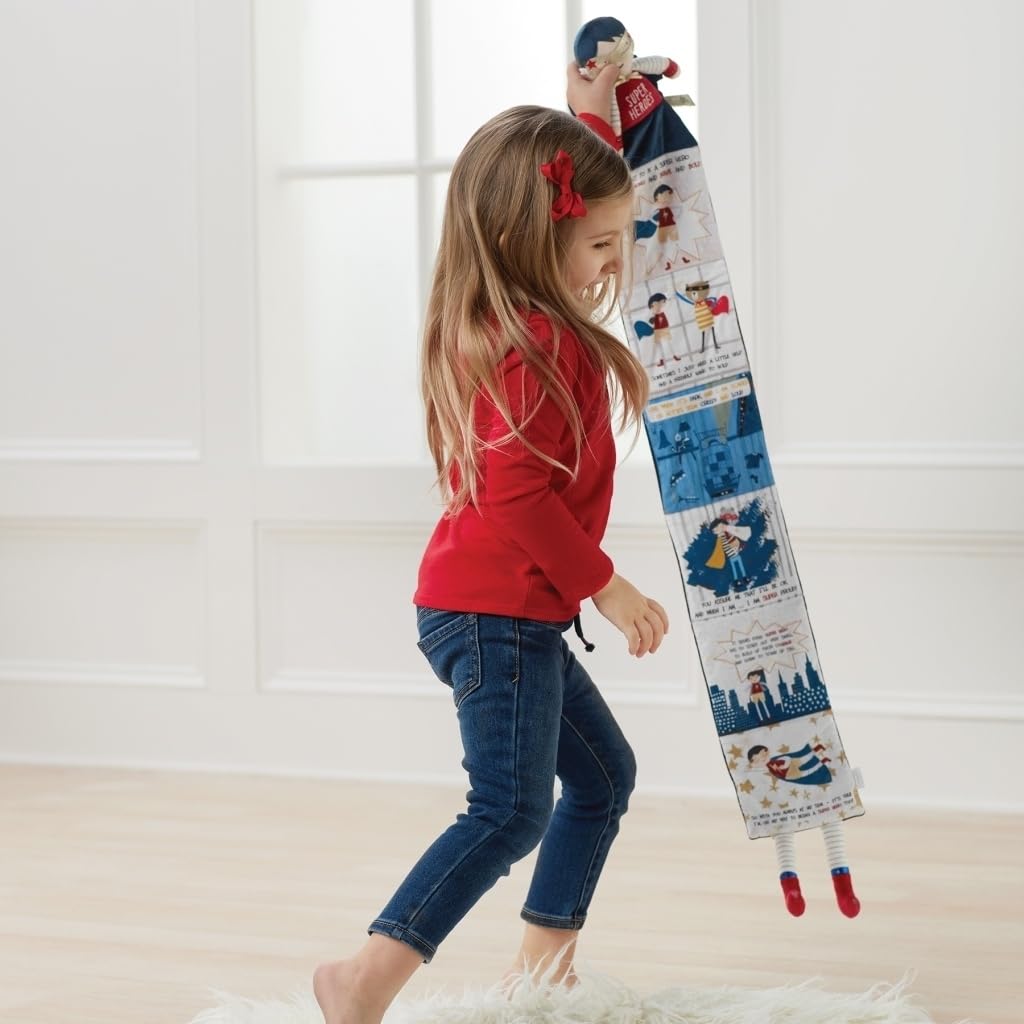 Mud Pie Super Hero Reading Pals (Red)