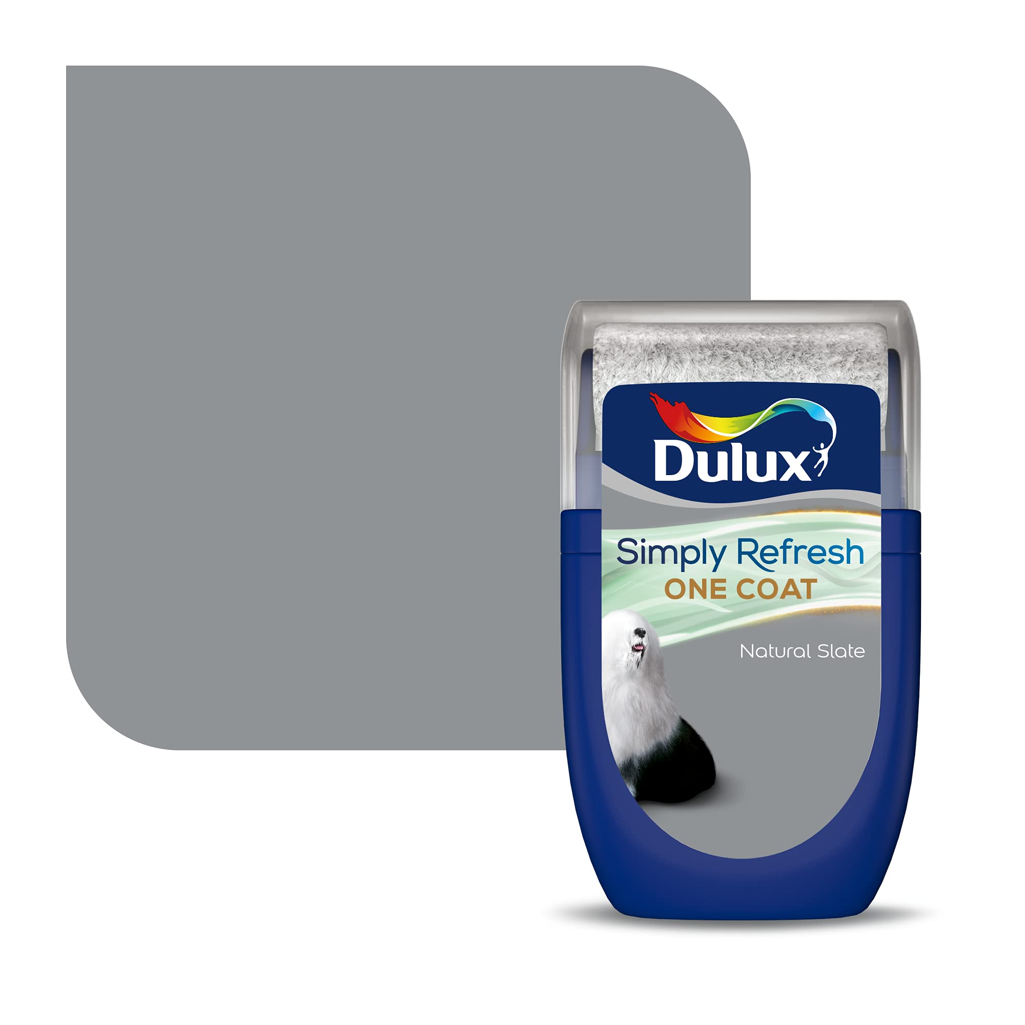Dulux Natural Slate Simply Refresh Tester Paint - 30Ml, 5382944