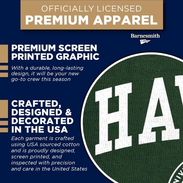 Image of Ivysport Crewneck Sweatshirt for College, Heritage Logo, Color, Adult Unisex