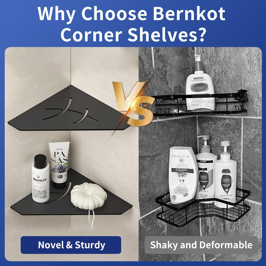 Base - Corner Shelf - Matt Black In The Group Products / Bathroom