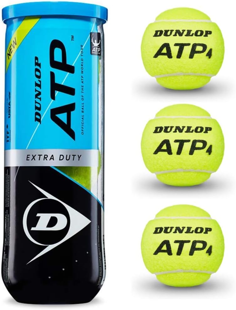 Dunlop atp championship extra duty tennis balls Clearance