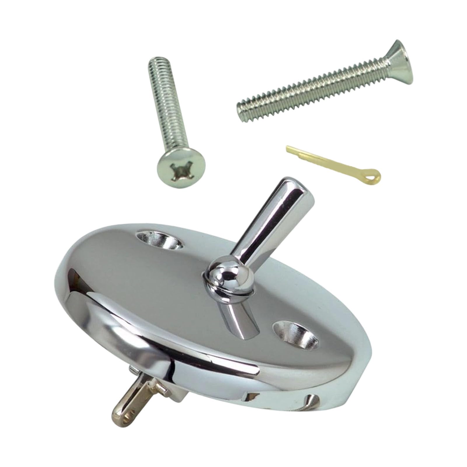 Hzbb Plating Anti-Clog Bathtub Drain Cover With Overflow, Quick-Drain Holes, Zinc Alloy For & Corrosionresistance (120) Bathtubs Replacement Part
