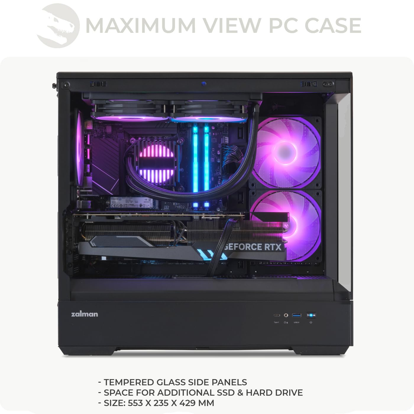 Sedatech PC Gamer RTX 5080 AMD Ryzen 9 7900X 32Go DDR5 2To SSD M.2 WiFi 6E BT 5.3 Win 11
