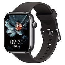 AcclaFit Smartwatch Uomo Donna, 1.85″ Full Touch Screen Smartwatch con Effettua, Risposta Chiamate, Fitness Tracker con Pressione Sanguigna e Monitor Sonno, 140+ Sport Step Counter per Android iOS