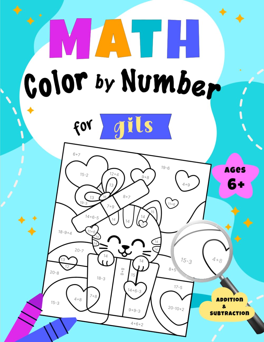 color by number -Math: Learn Math the Fun Way with Smart Coloring Games and Cool Fun Facts!