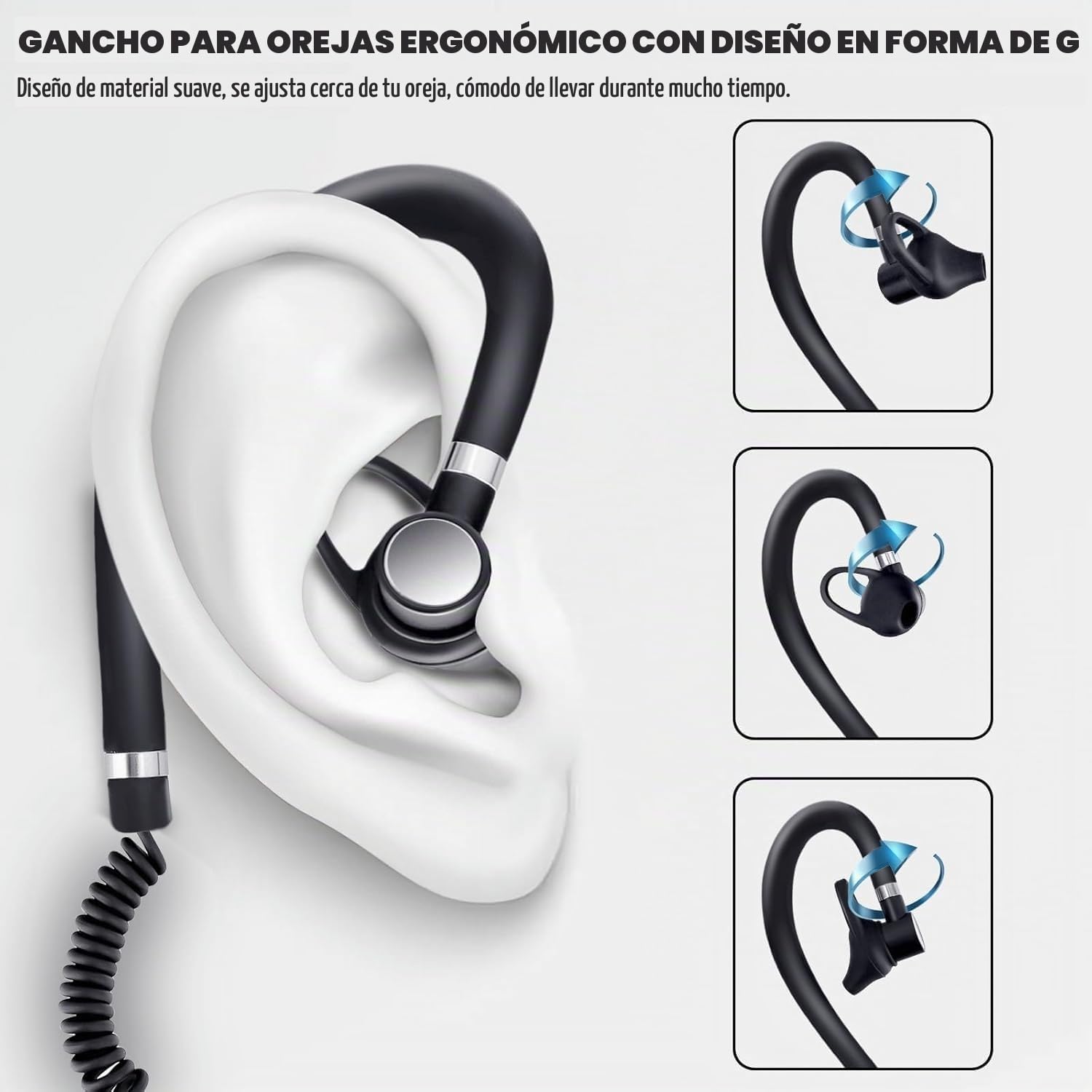 Mini walkie-talkie recargable SMP SMP-168, RMR446 - 25 canales con CTCSS/DCS, radio bidireccional PMR de largo alcance, ideal para seguridad, restaurantes y comunicación en el trabajo (168)