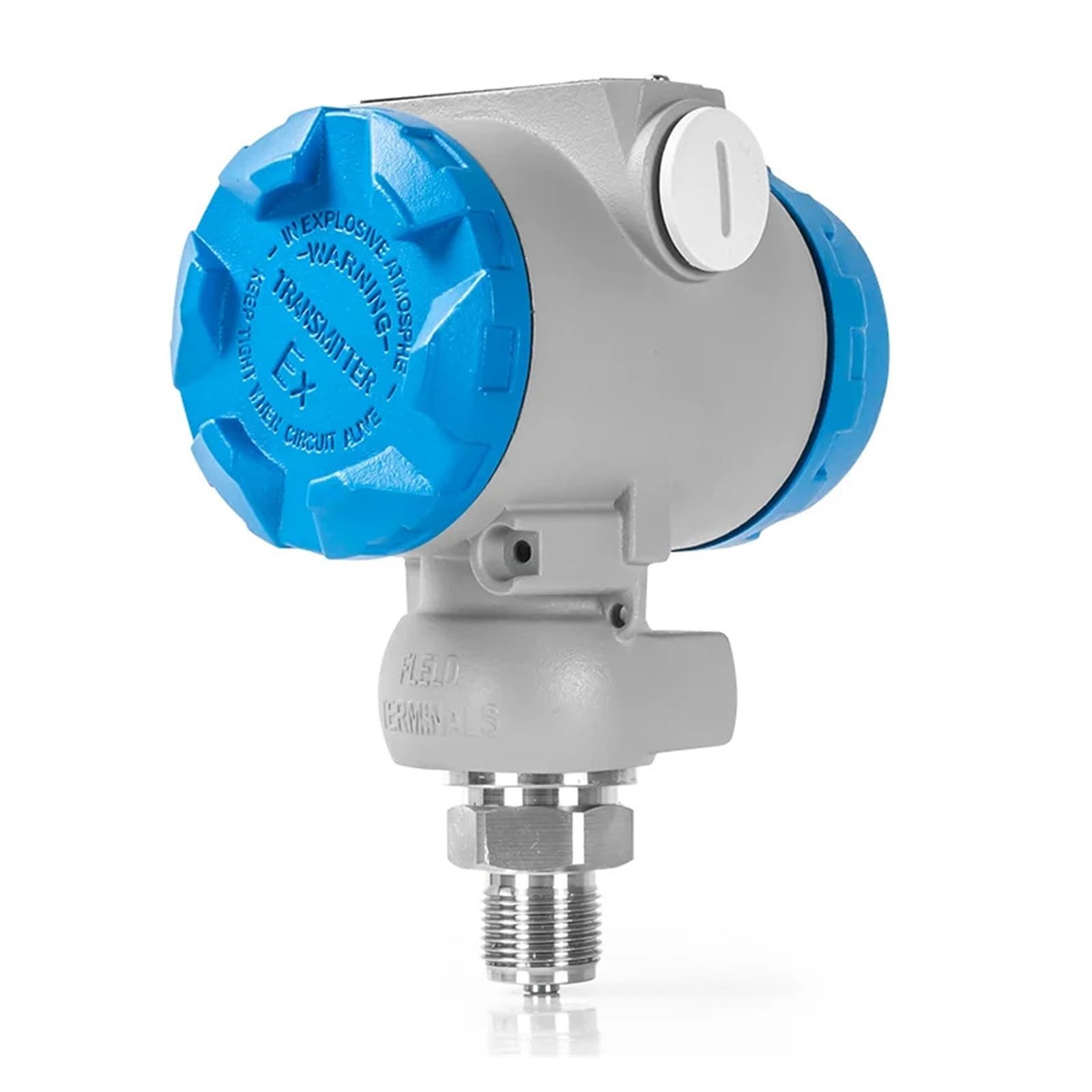 Sensor de presión Absoluta de 0-600bar, 4-20mA, RS485, Sensor de presión de tubería hidráulica, transmisor de presión de Aire y líquido(0-30Bar,4-20mA Output LCD)