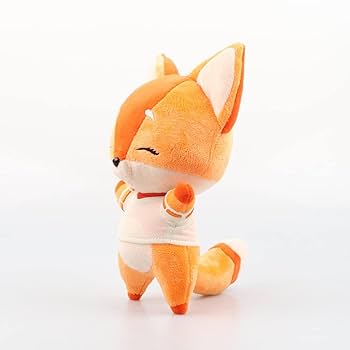 オレンジ色の着ぐるみ風ぬいぐるみ Amazon.co.jp: XXSLY かわいいキツネ、Kiriko fox plushオーバー