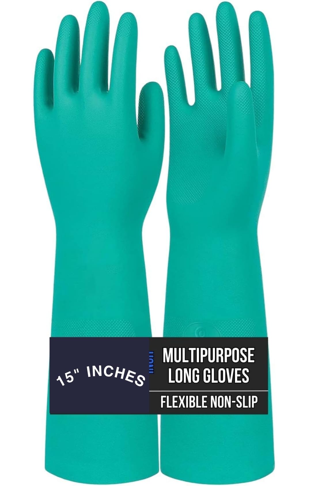 Satishve 15 Inch long Reusable Chemical Acid Resistant Nitrile Hand Gloves - Gloves for Washing Utensils - Gardening Gloves - Rubber gloves - Gloves for cleaning - Dish Washing Gloves 1 Pair M (B0CT8JR2CB) Amazon Price History, Amazon Price Tracker