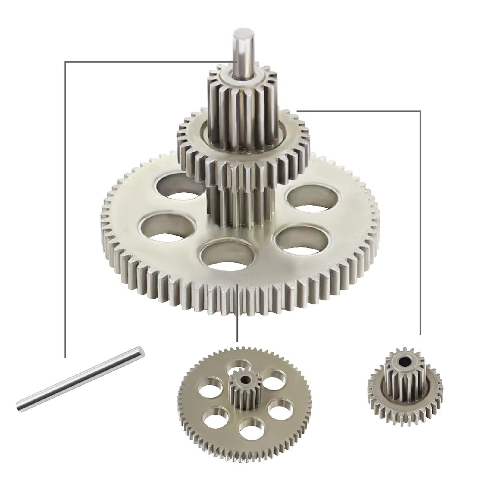 Cambio Trasmissione Per FMS Per FCX24 K5 Per LC80 1/24-1/18 Auto