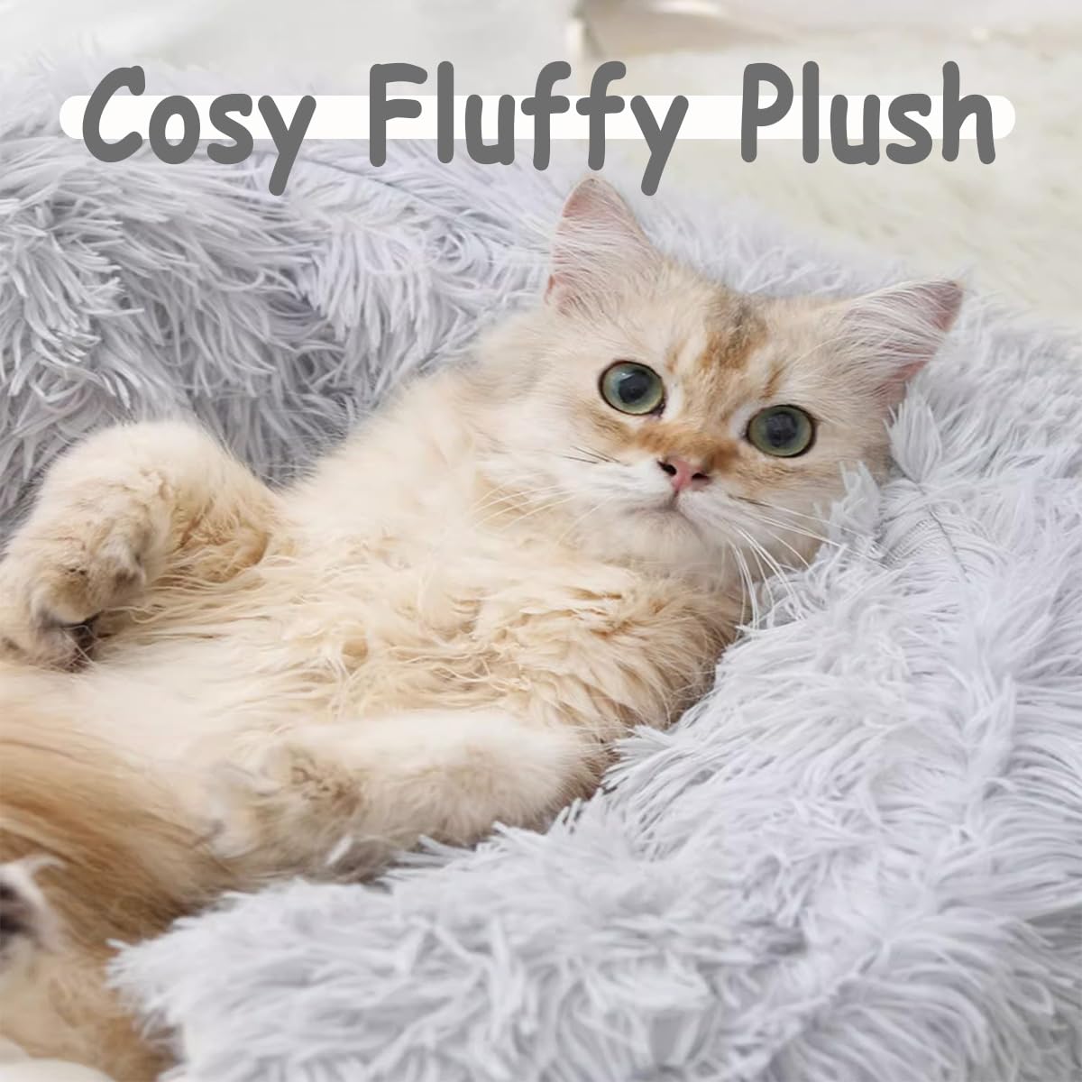 Grotte pour chat et chien de taille moyenne semi-fermée avec capuche pour chien de taille moyenne - Igloo apaisant d'intérieur - Lavable - Rose - 80 cm