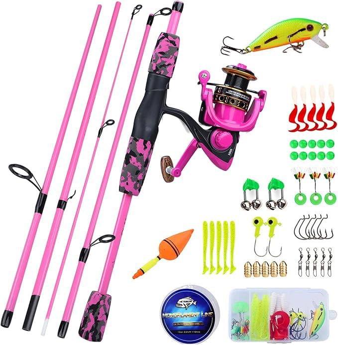 YONGZHI Spinning Fishing Rod Reel Combos