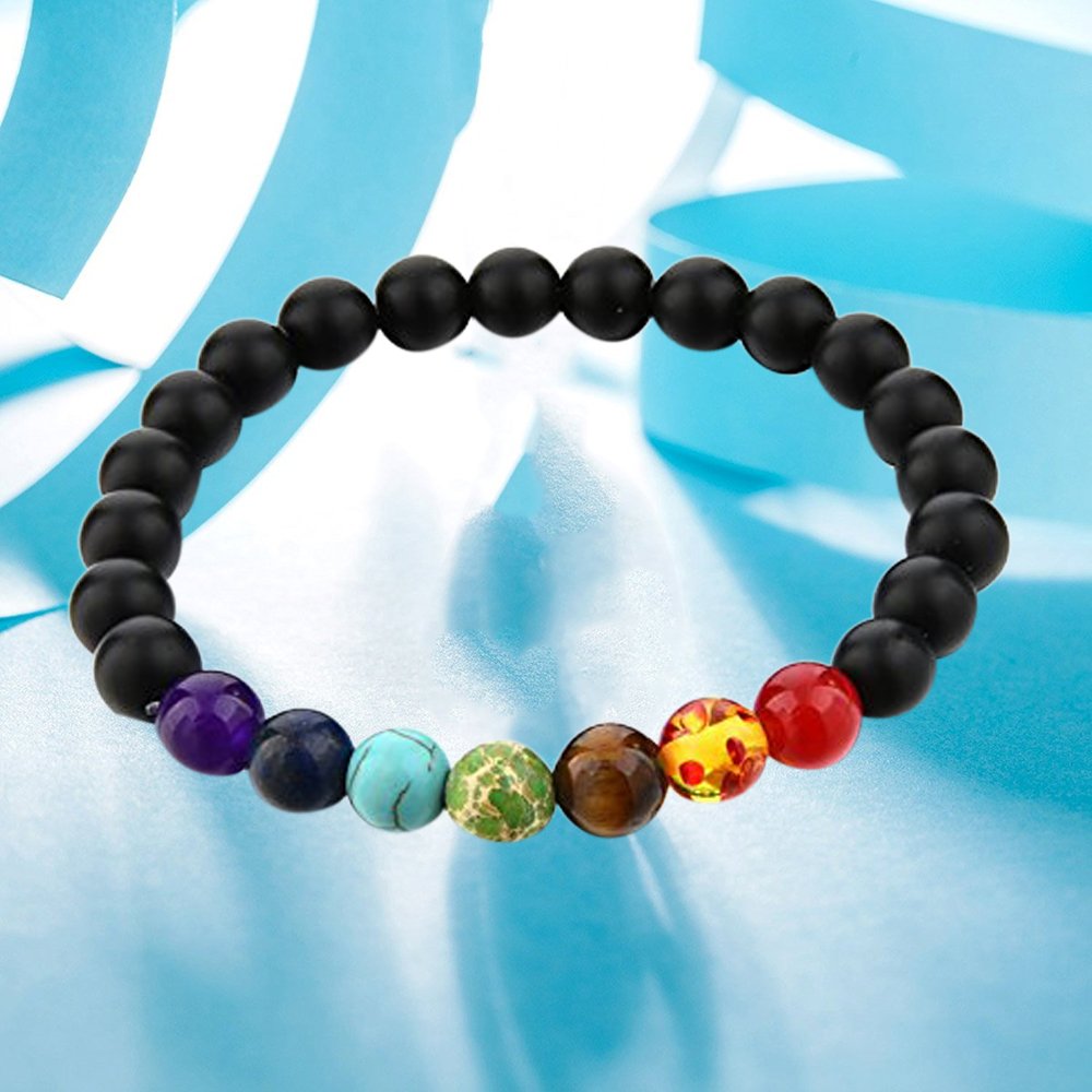 Luxuria Crystal & Onyx Stones Bracelet Jewellery