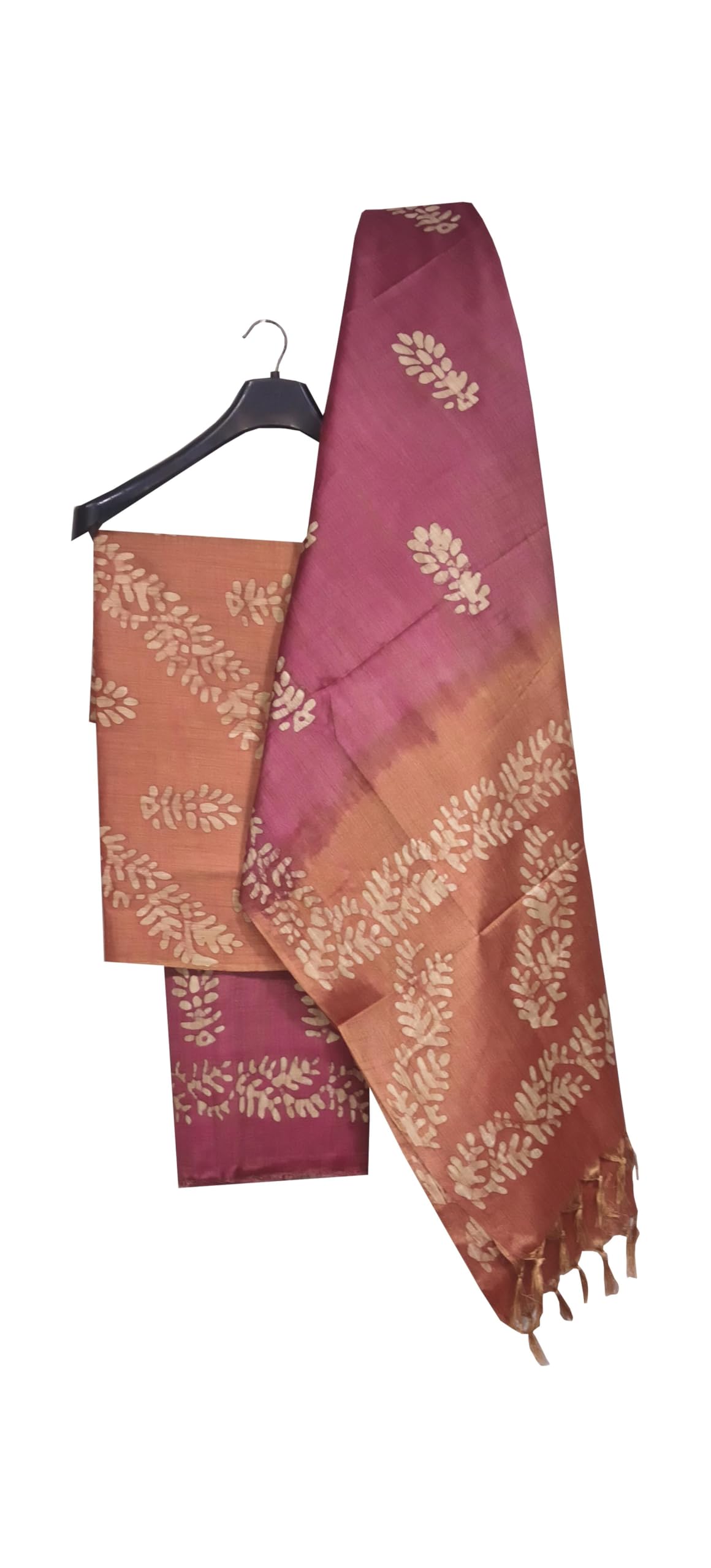 Women's Cotton Silk Batik Print Unstitched Salwar Suit Dress Material with Dupatta-image-32