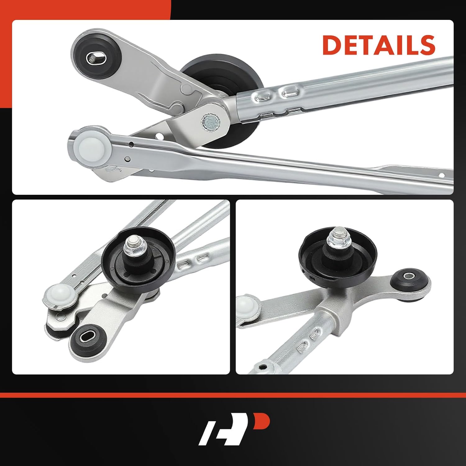 A-Premium Front Front Windshield Wiper Linkage Compatible with Nissan Versa 2012-2019, Sedan