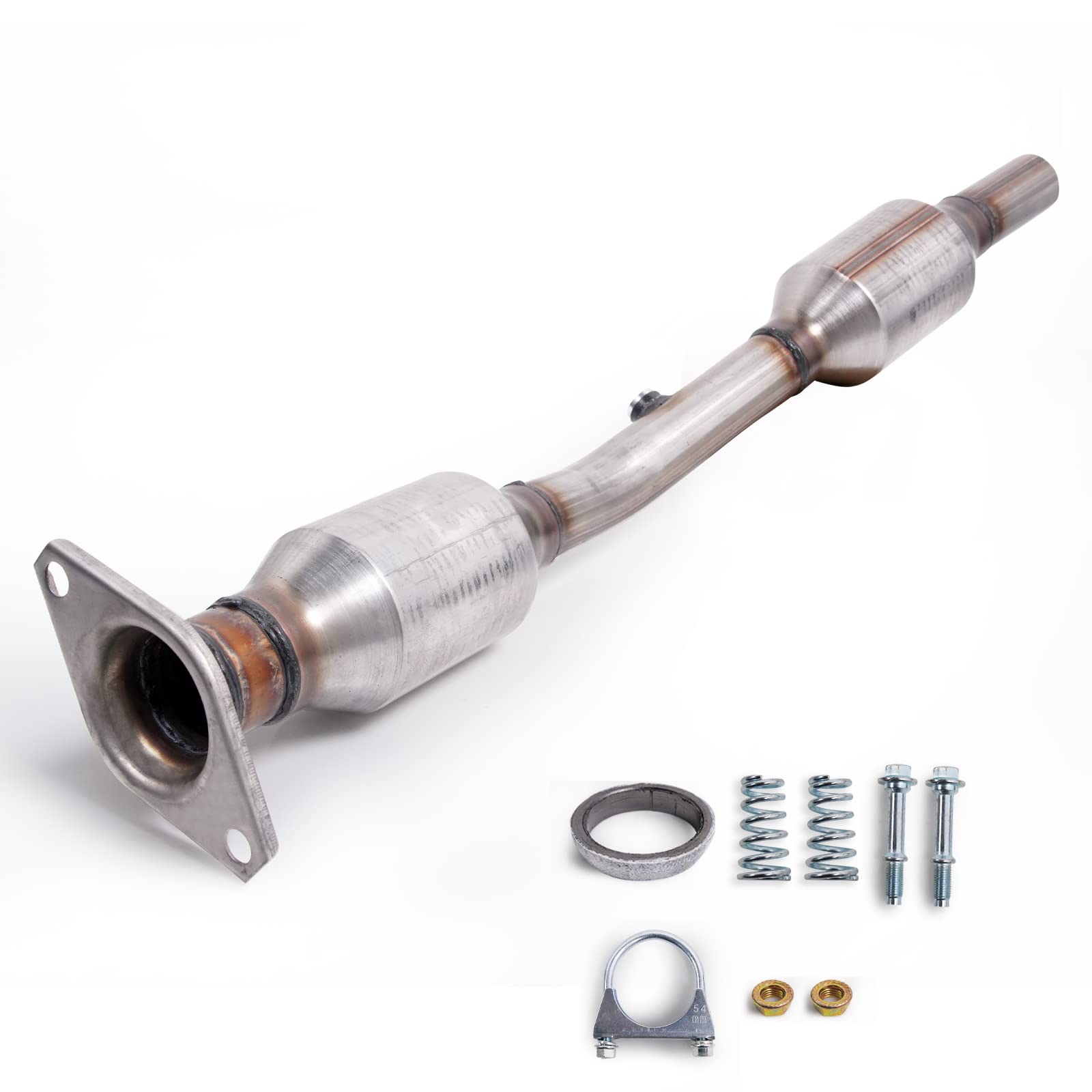 Aumzong 53717 Front Catalytic Converter Compatible with 2003-2008 Toyota Corolla Matrix 2003-2010 Pontiac Vibe 1.8L Replacement# 17410-0D341
