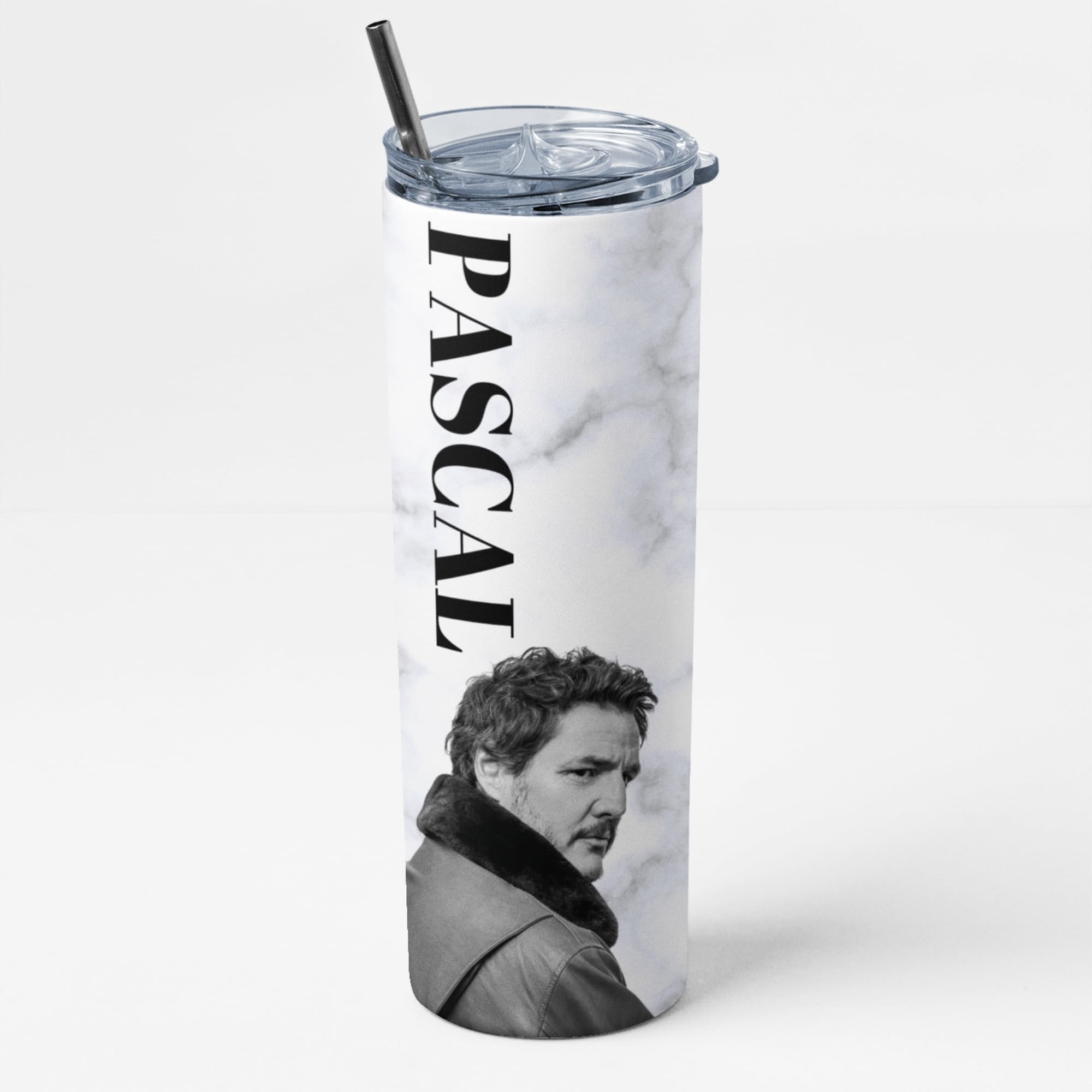 Stainless steel Pedro Pascal