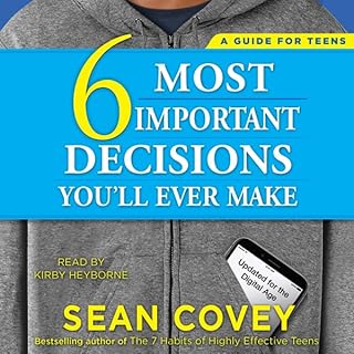 The 6 Most Important Decisions You'll Ever Make Audiolibro Por Sean Covey arte de portada