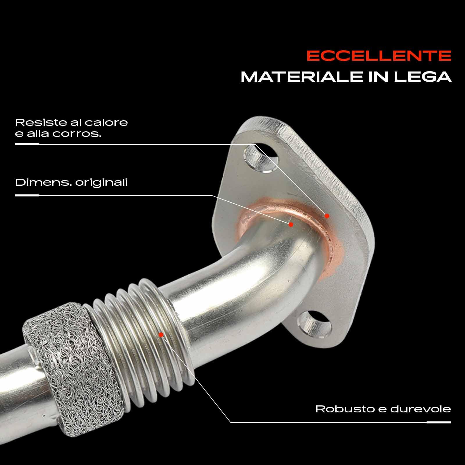 Frankberg Ricircolo dei gas di scarico della valvola EGR 03G131521AE | Compatibile con: A.l.h.a.m.b.r.a 7V8 7V9 ,S.h.a.r.a.n 7M6 7M8 7M9