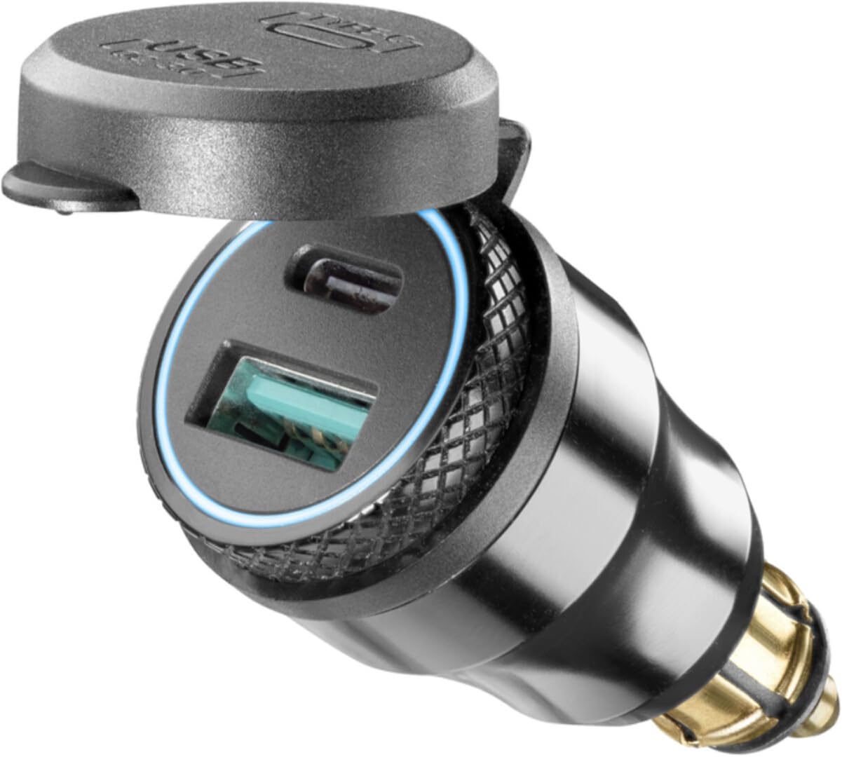 INTERPHONE CELLULARLINE USB Adapter+TYPEC for DIN Socket