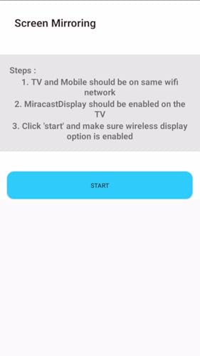 Smart TV Mirroring : Display Phone Screen On TV