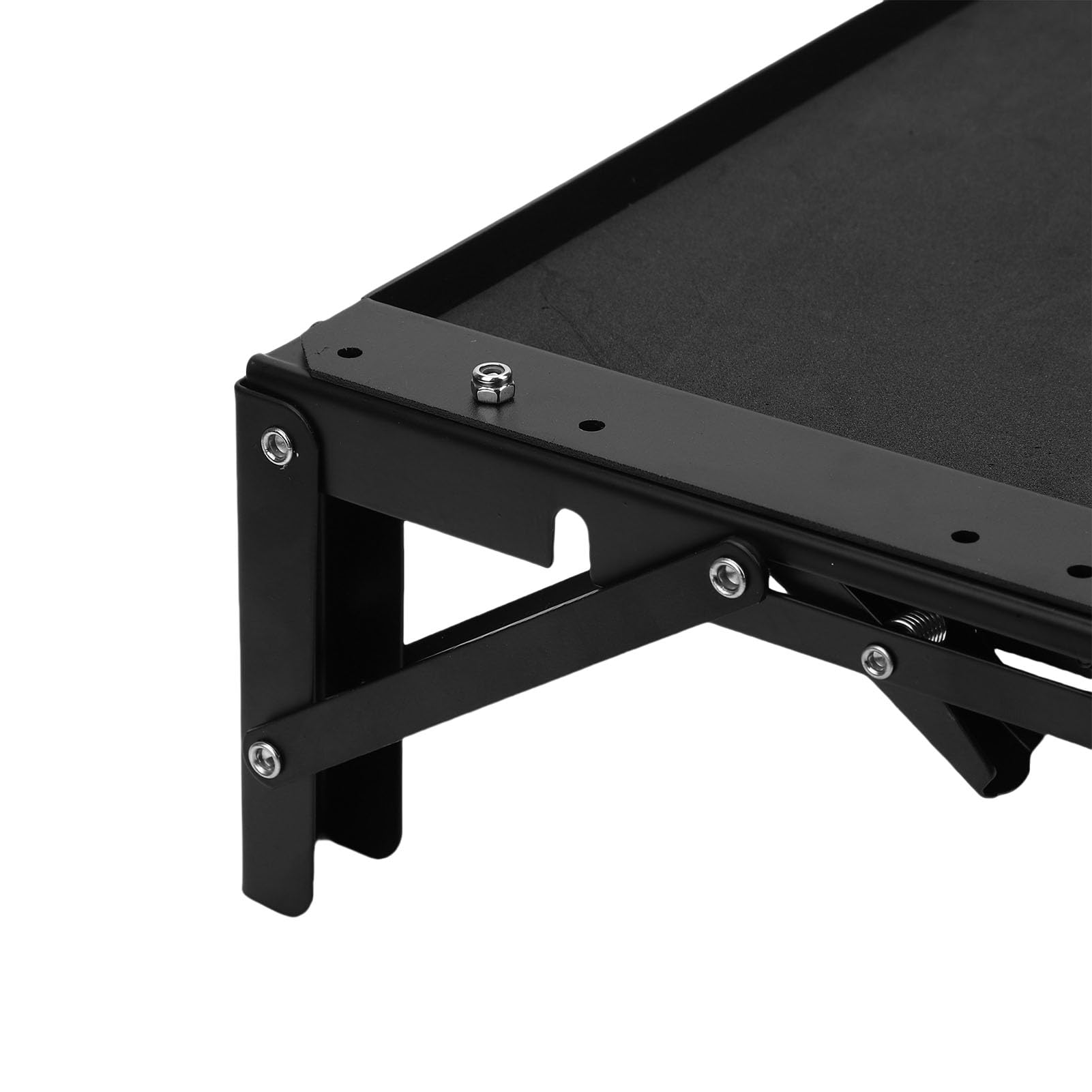 Toolbox Tavolo da lavoro laterale con rivestimento in gomma antigraffio magnetico, vassoio mobile per postazione di lavoro per l'imballaggio delle cassette degli