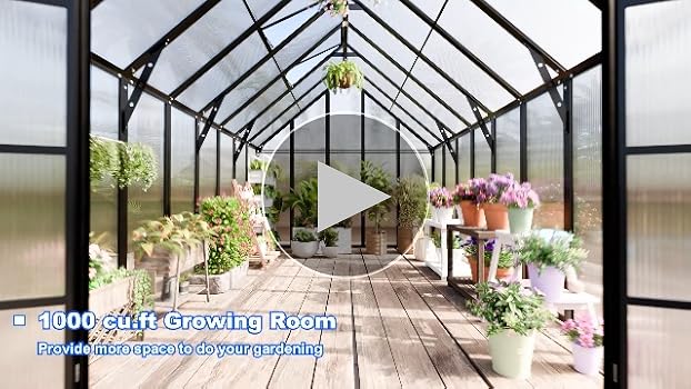 Amazon.com : WELYAS 20x10x10 FT Large Greenhouse for Outdoor, Easy