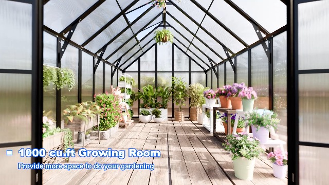 Amazon.com : WELYAS 20x10x10 FT Large Greenhouse for Outdoor, Easy