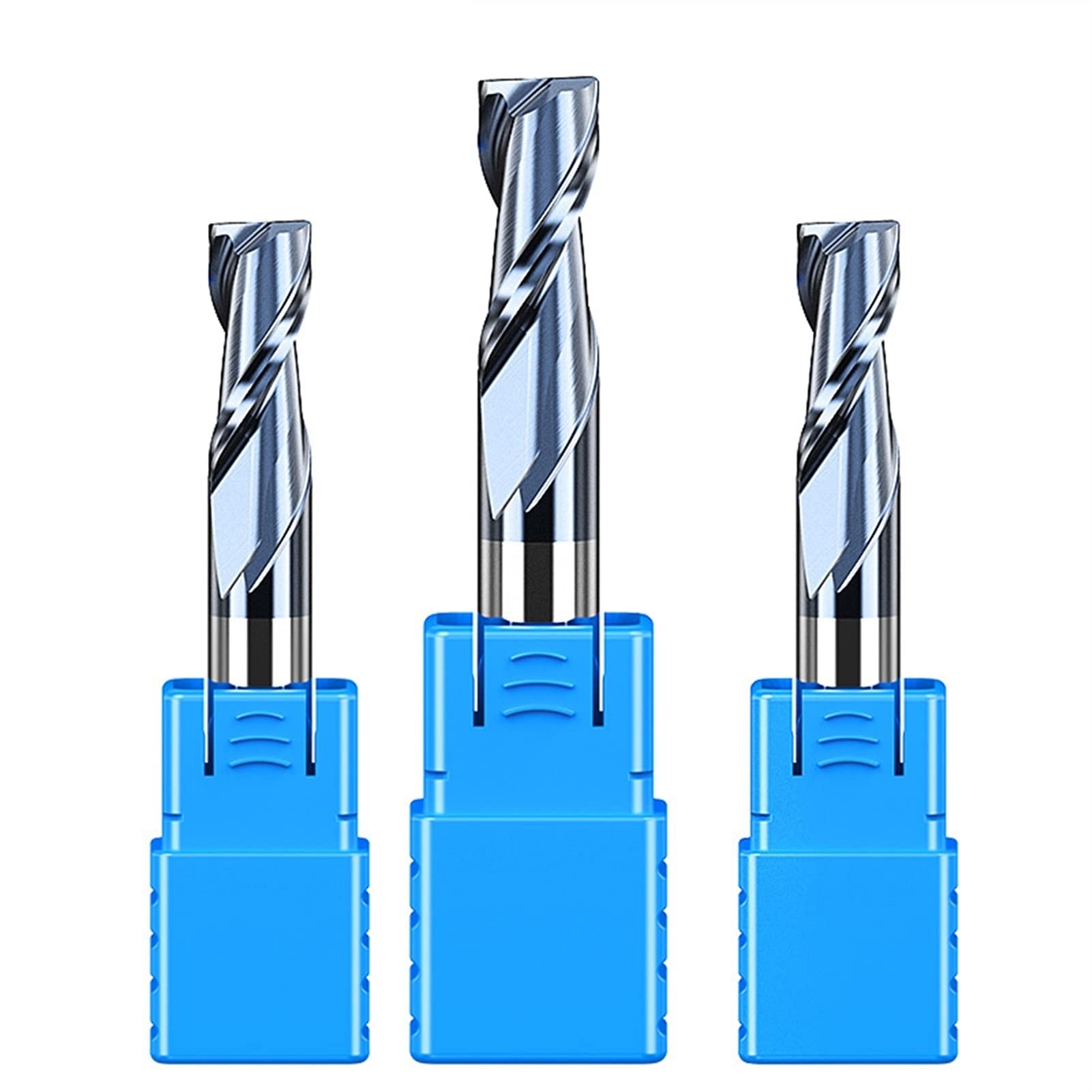 TTT Espiga HRC50 2 FLUTE ENDMILLS CNC Herramientas de corte CORTE Aleación de carburo fresado Tungsteno Acero cortador de fresado ( Cutting Edge Diameter : 10pcs , Dimensions : 2X4DX50L 2F )