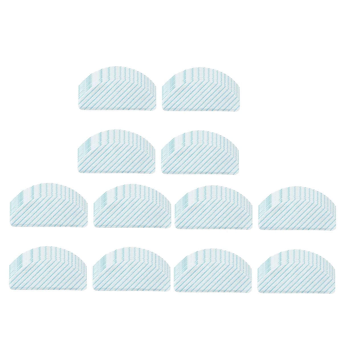 Hndhbfgrt 120 PCS Replacement Mopping Pads for OZMO T9 Series T8 Series T8 T8 Max N8 Robot Vacuum