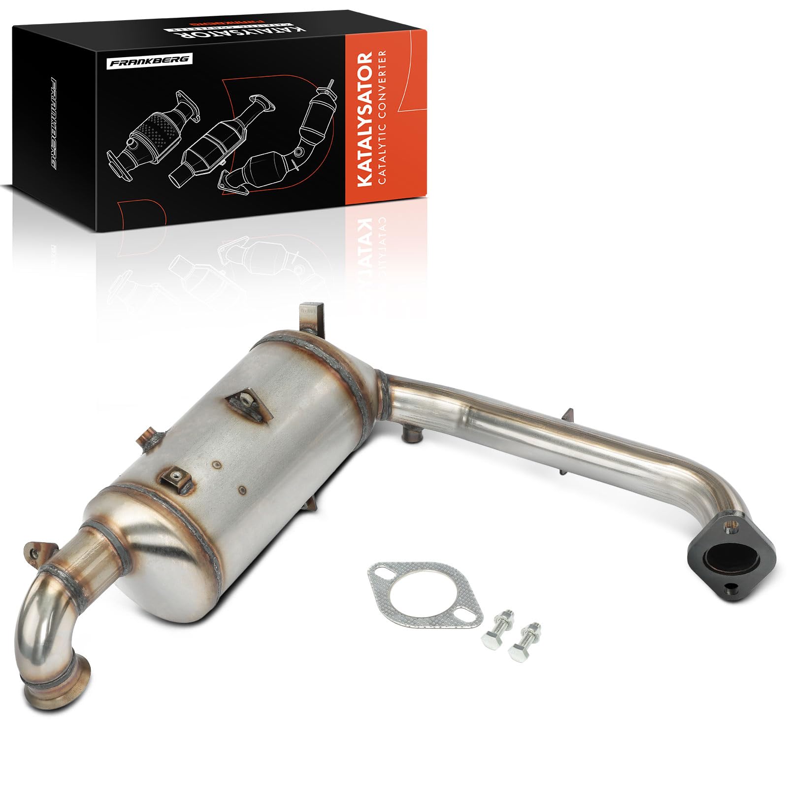 Frankberg Filtro de partículas diésel (DPF) 36002208 | Compatible con: S80 II 124, Torneo Focus II DA DS FFS, Focus II Saloon DB DH FCH, Focus II DA DP HCP, 3 BL, S40 II 544