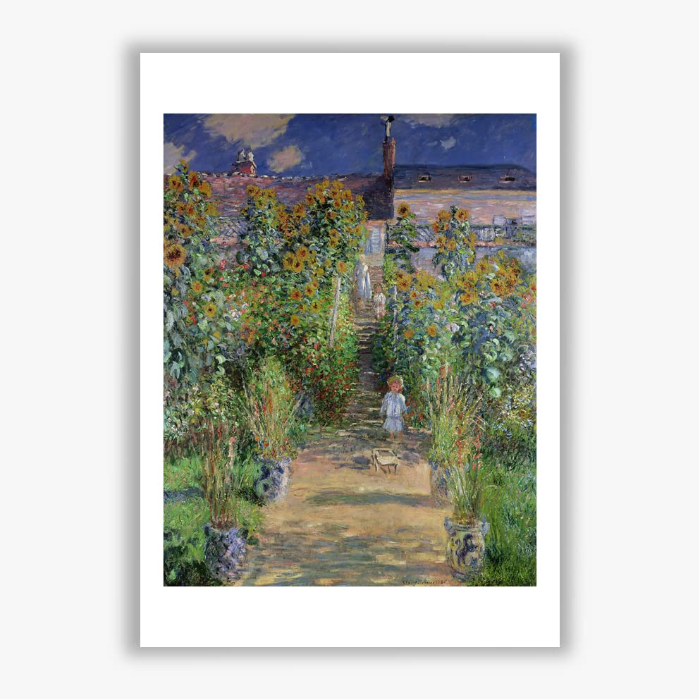 Impression murale Jardin de Monet Claude Monet poster grand format XL