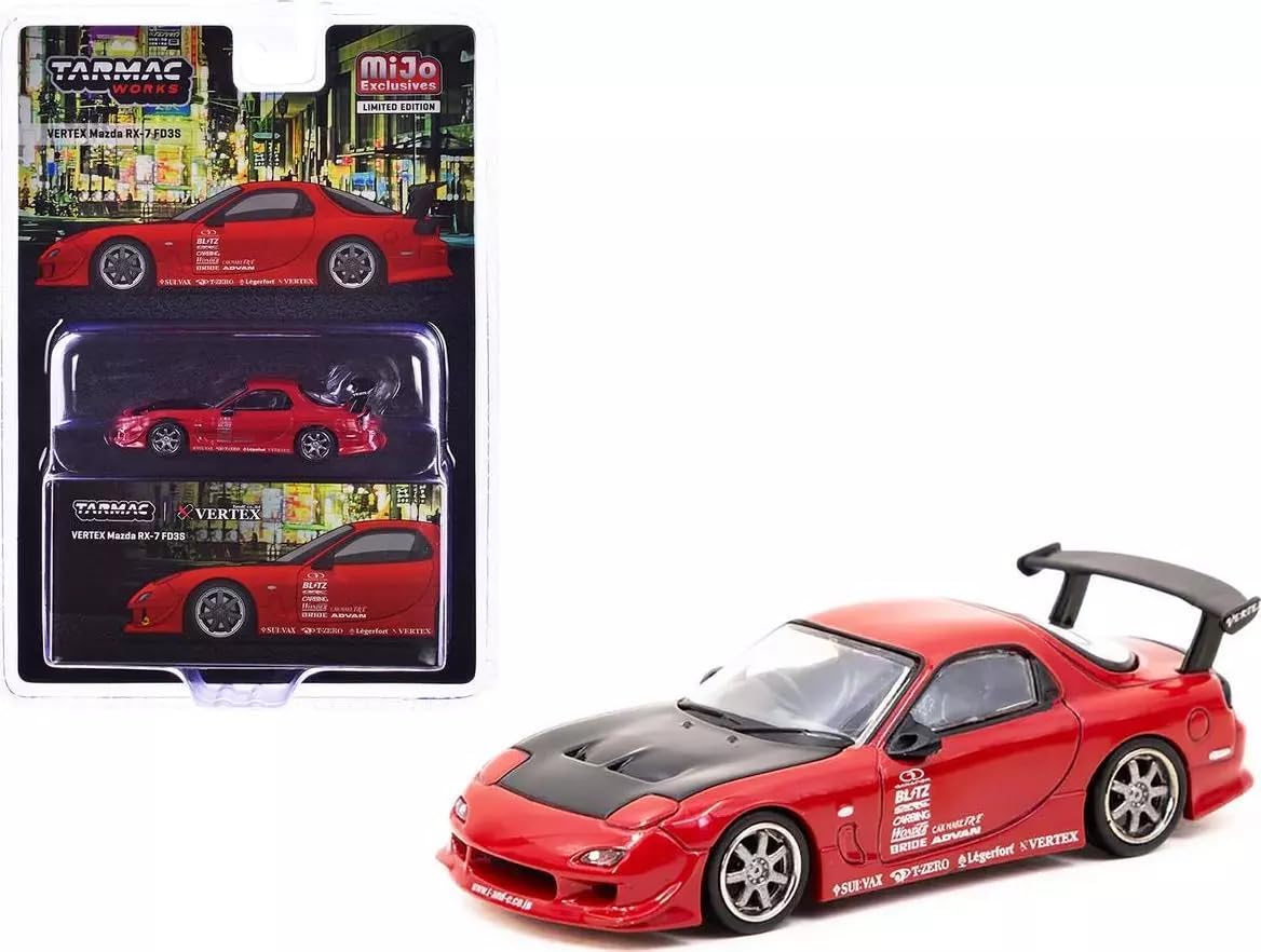 Amazon | ターマックワークス 1/64 マツダ RX-7 FD3S バーテックス 
