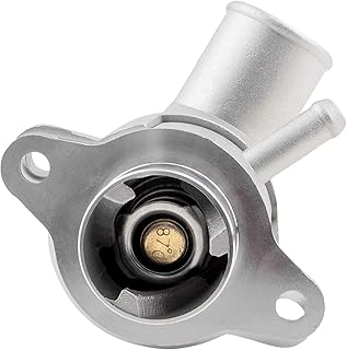 WEDOAUTO Thermostat Housing Assembly Fit For Chevy Aveo 2004-2008, For Chevrolet Aveo5 2007-2008, For Daewoo Lanos 1999-2002, For Pontiac G3 2010 Replace# 96282726 96407677 902-109