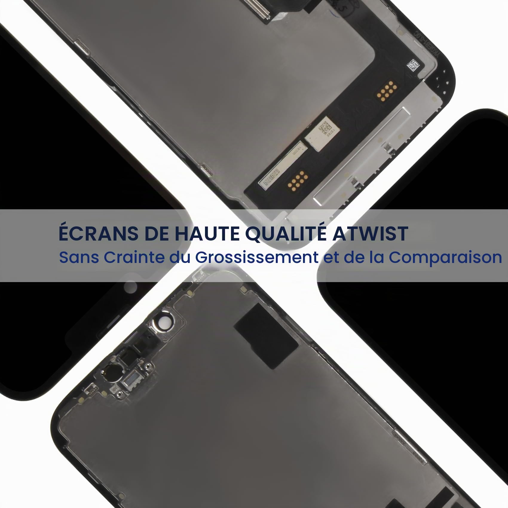 Atwist pour iPhone 14 Écran LCD pour iPhone 14 LCD Display pour iPhone14 6.1" Écran Tactile Remplacement A2882 A2649 A2881 A2884 A2883 Verre Numériseur Assemblée avec Réparation Kits