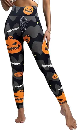 High Waisted Leggings for Women - No See Through Tummy Control Cycling Workout Yoga Pants with Pockets Reg & Plus