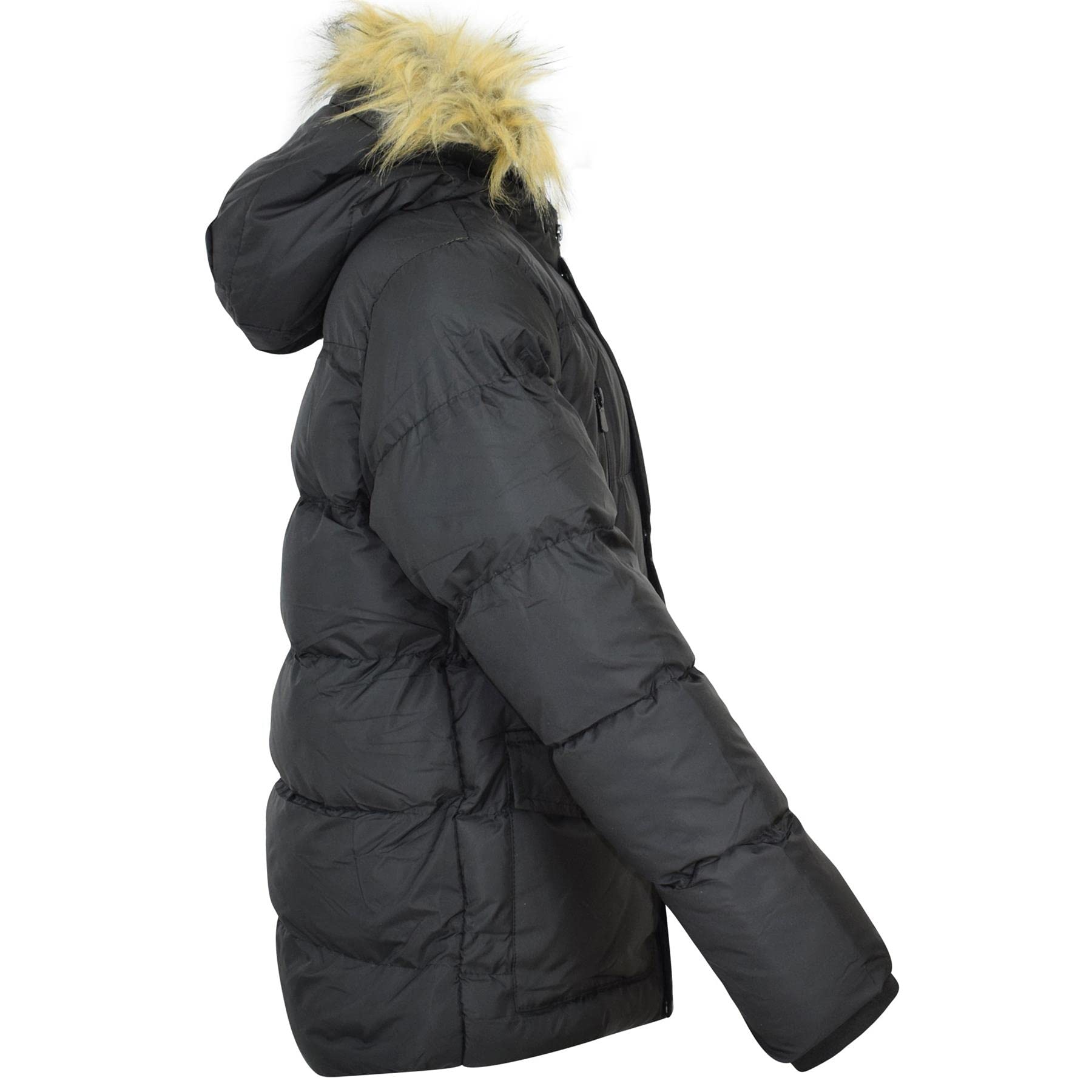 A2Z 4 Kids Niñas Niños Abrigo Invierno Acolchado Escolar Con Capucha Polar Forrado Chaqueta Con Cremallera Bolsillos Acolchada Casual Escolar Chaqueta Abrigo Burbuja Edad 5-13 Años