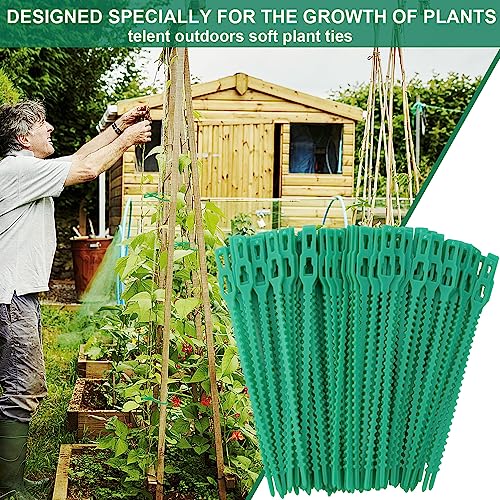 200 Piezas Cintas Ajustables para Plantas de Jardín miniatura 6