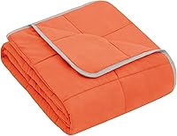 Vista 28 de Yescool - Manta con peso para adultos (20 libras, 60 x 80 pulgadas, rojo), manta gruesa pesada para cama tamaño Queen/Full para dormir, perfecta