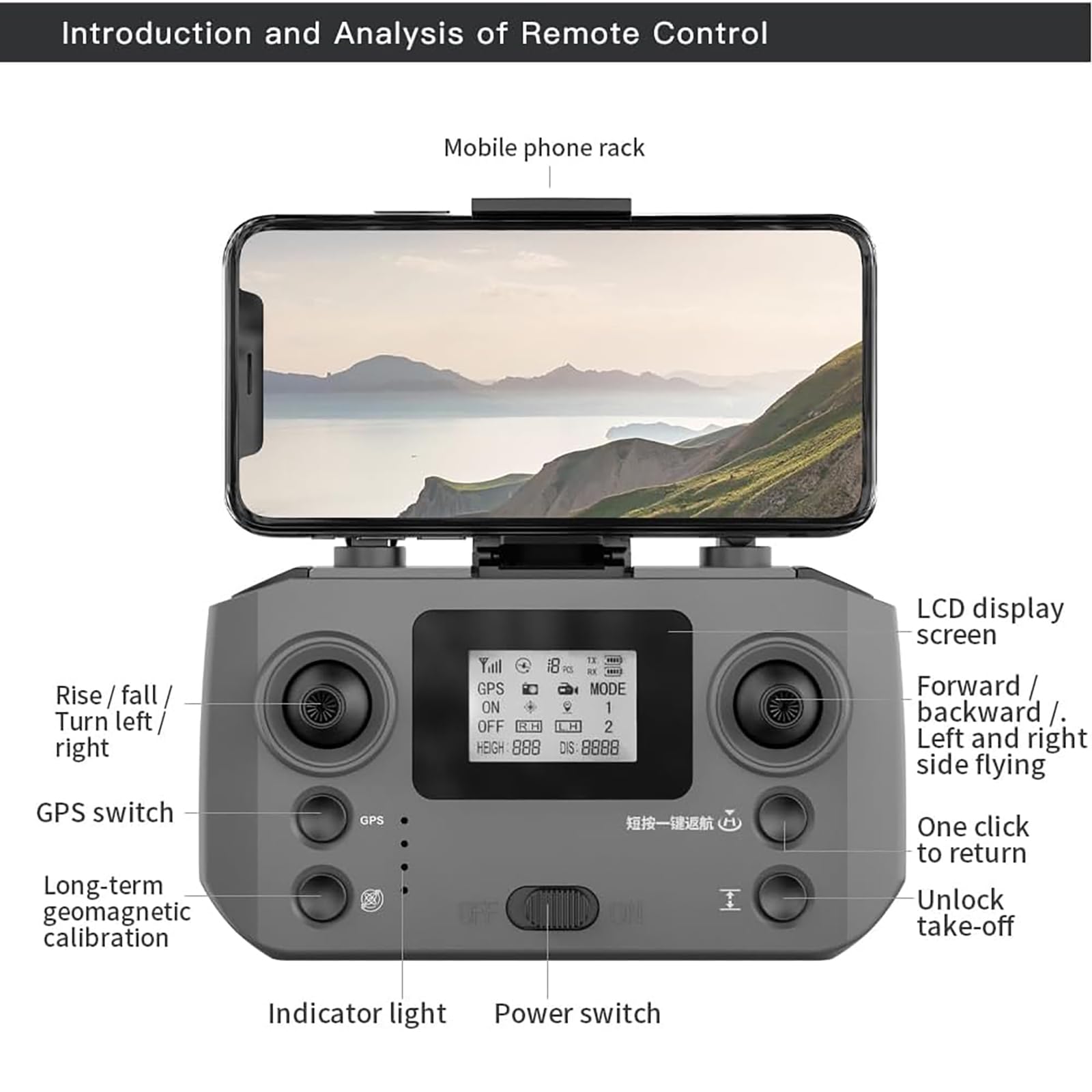 L600 PRO Bezszczotkowy dron z kamerą dla dorosłych 4K GPS Drone 360° Laserowe omijanie przeszkód RC Quadcopter Helicopter Podwójne kamery