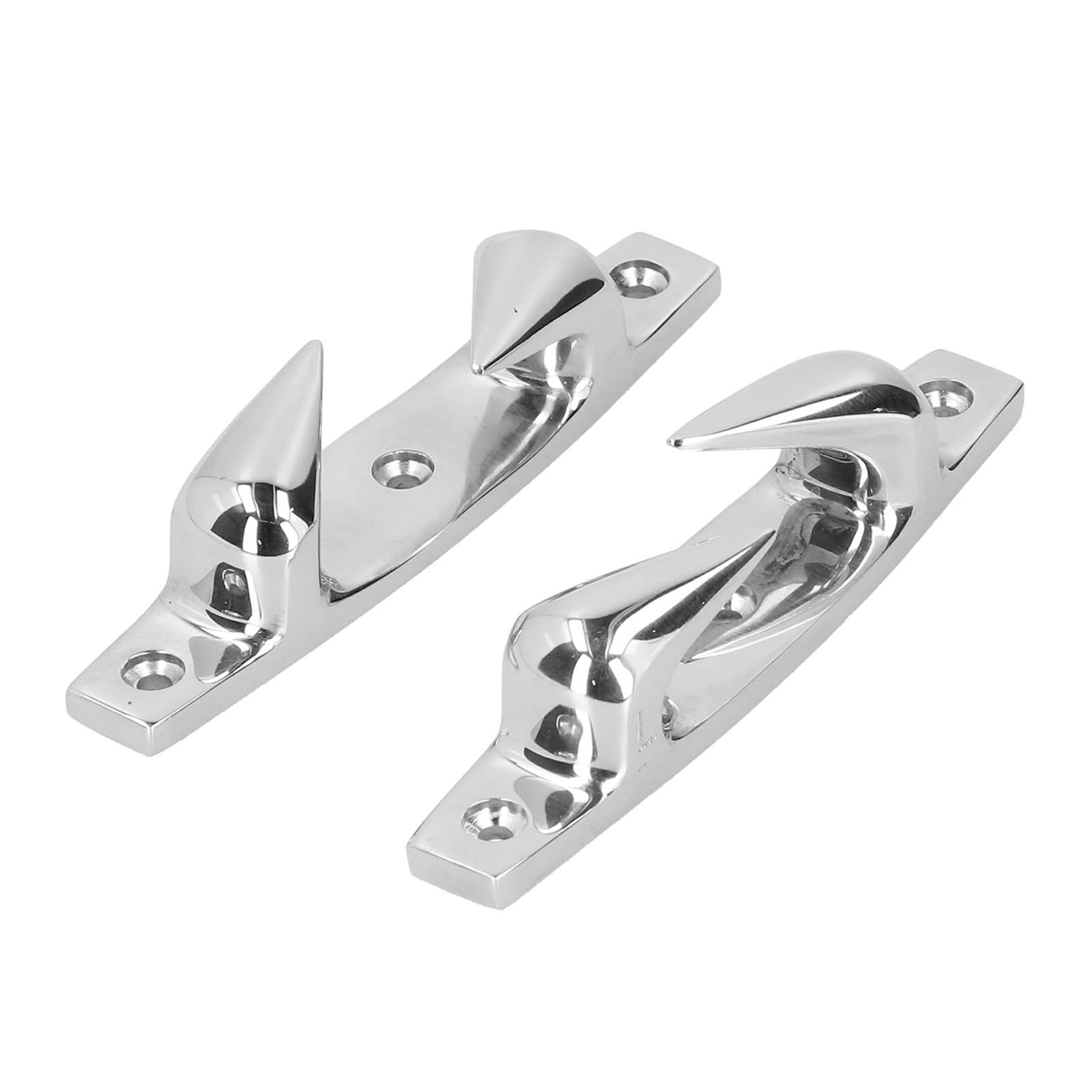 2 Pezzi 4.69in Ancoraggio Ormeggio Bitte Sinistra Destra 316 Acciaio Inox Passacavo for Barca Yacht