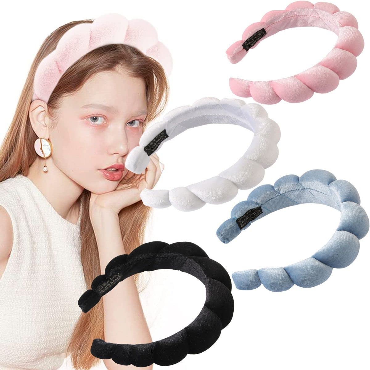 Spa Headband for Women, Cute Terry Towel Towel Head Band