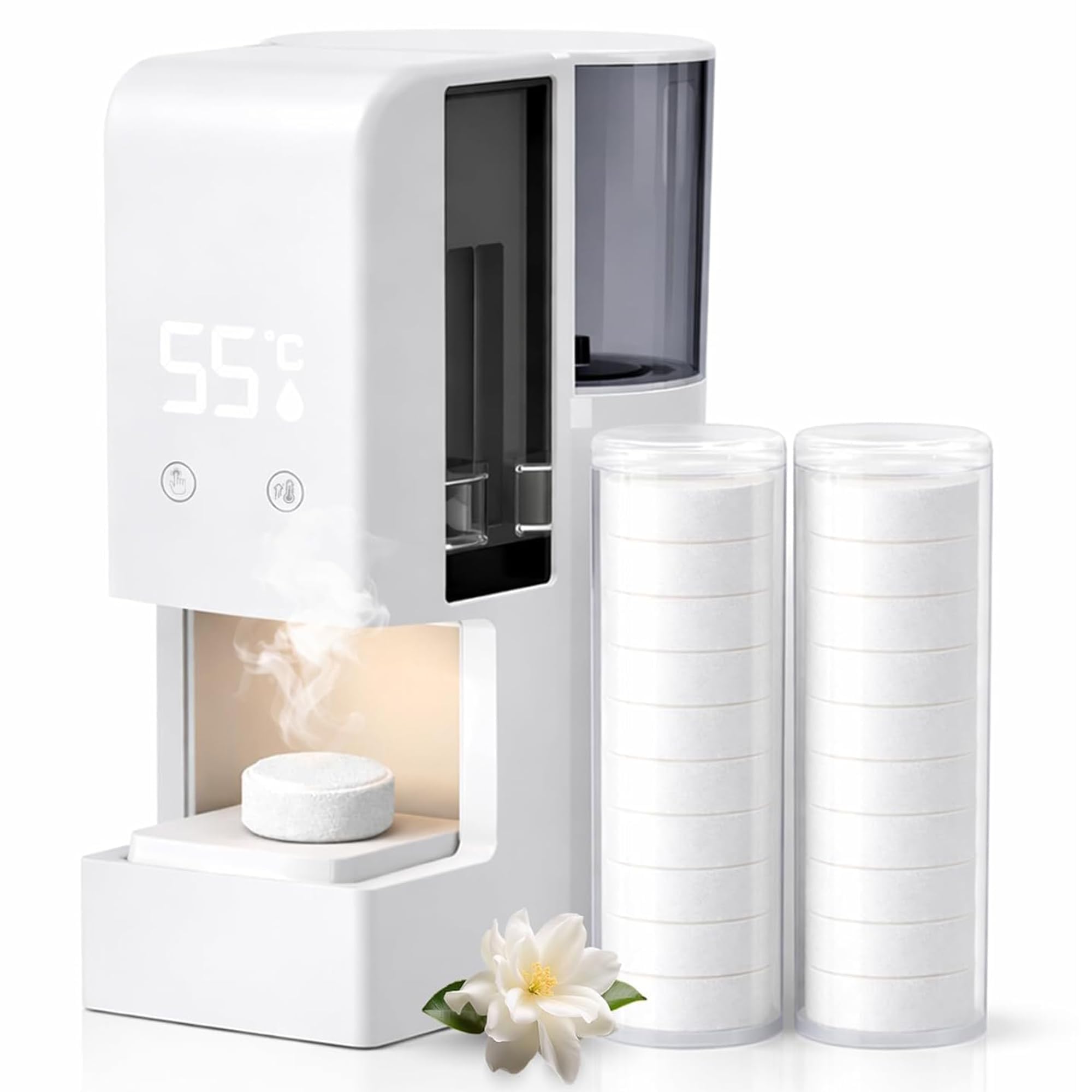 Dispensador automático de toallas calientes, control de temperatura de calentamiento rápido, servicio de toallas calientes para el hogar, salón comercial, spa