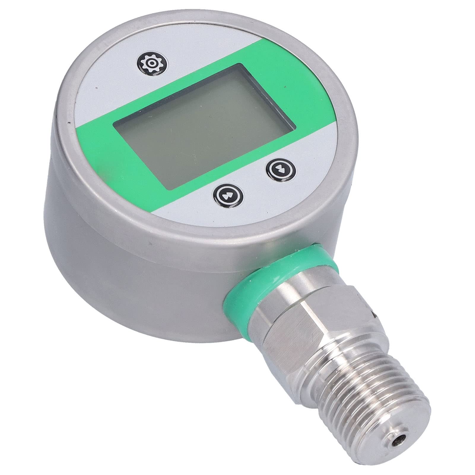 FTVOGUE Manómetro Digital Precisión 0.5%, Acero Inoxidable 304
