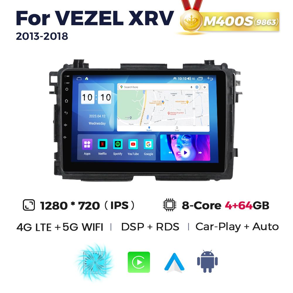Car Stereo Radio for VEZEL XRV 2013-2018…
